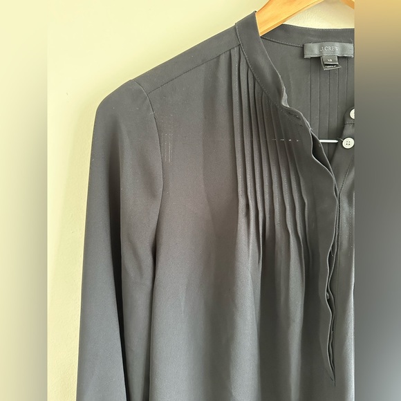 J. Crew | Black Blouse, Size XS ✨ - Picture 4 of 13